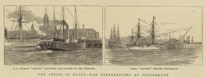 De crisis in Egypte, oorlogsvoorbereidingen in Portsmouth